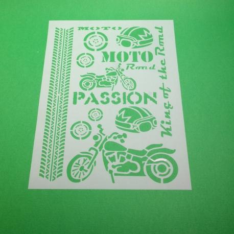 Stencil moto stamperia 21x29,7