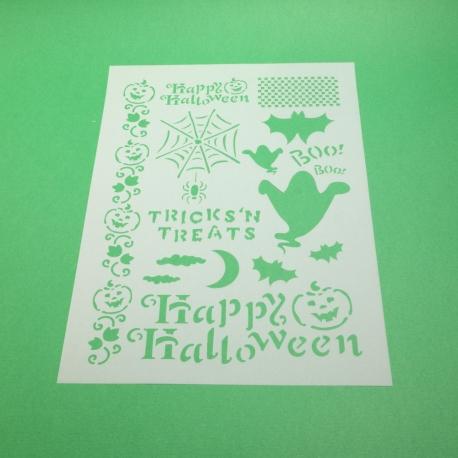 Stencil halloween stamperia 21 x 29