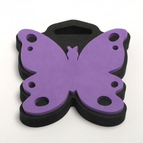 timbro in gomma a forma di farfalla stamperia 7cm x 8cm