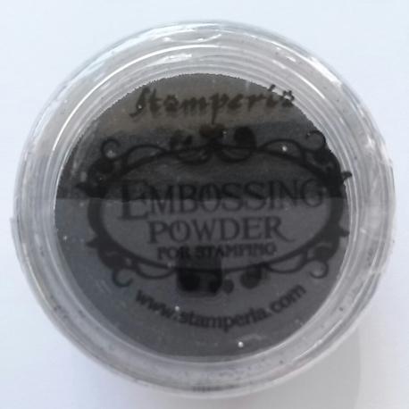 Polvere per embossing nero stamperia confezione da 7 gr