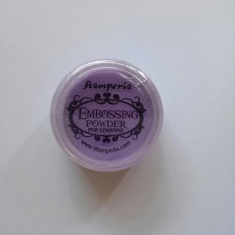 Polvere per embossing lilla Stamperia confezione da 7 gr