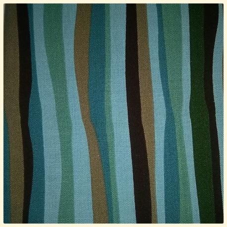 Tessuto americano a righe to.do 50x55cm