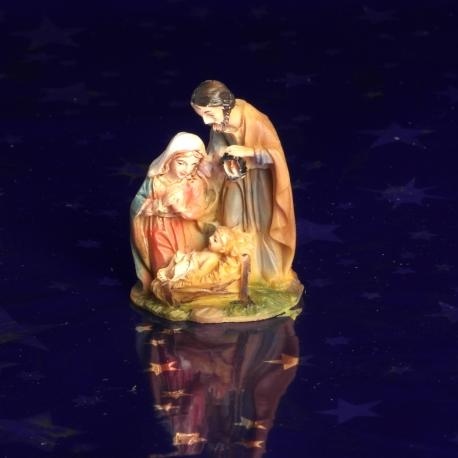 Sacra Famiglia per presepe  marianne hobby Unico pezzo - altezza 4 cm