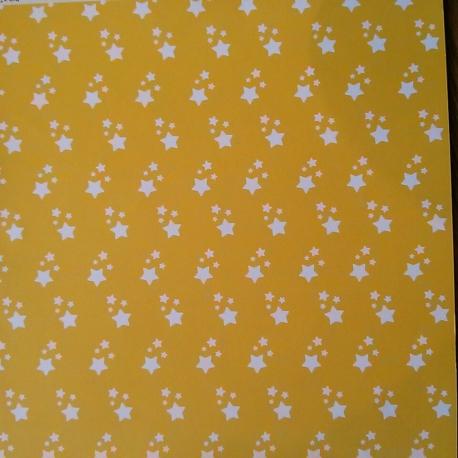 Carta da scrapbooking stelline stamperia foglio