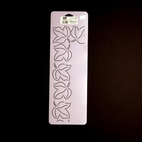 Stencil da ricamo con foglie d'edera prym 14cm x 44cm
