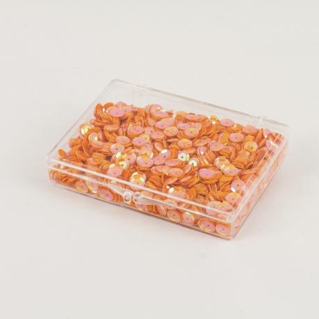 paillettes  marianne hobby arancio iridescente