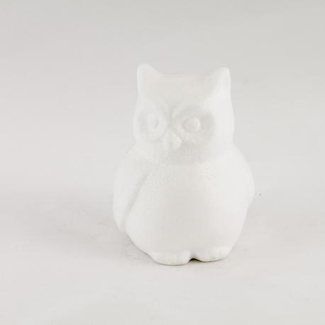 Gufo in polistirolo  rayer 13cm