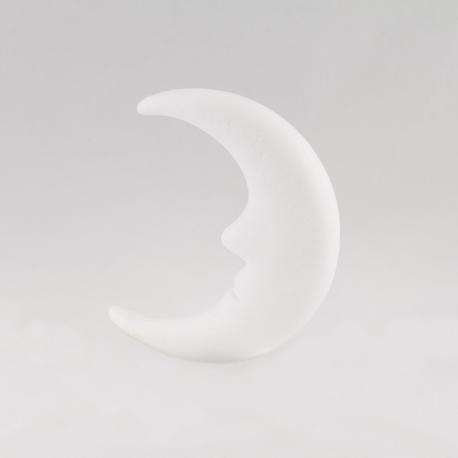 Luna in polistirolo  23x22cm