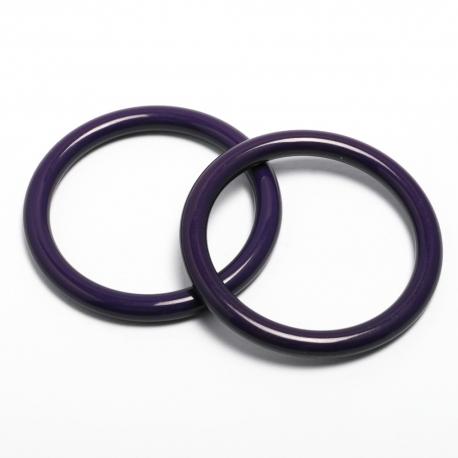 Cerchio  viola (1 pezzo) arti e grafica resina D44