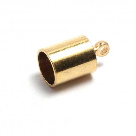 Campanella con anello mm 6 colore  oro menoni busta da 10 pezzi
