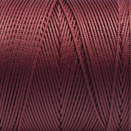 Cordino poliestere bordeaux menoni 0.5mm