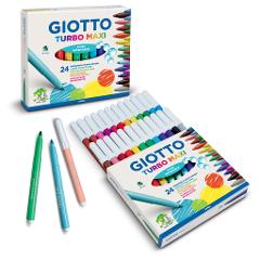 turbo maxi  Giotto Fila confezione 24 pennarelli colorati