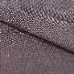 stoffa in cotone effetto telato jeans unica tinta colore marrone  stafil 180 cm x 50 cm