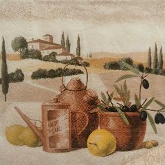 tovaglioli per decoupage mele e olive arti e grafica busta da 2 pezzi 33 x 33 cm