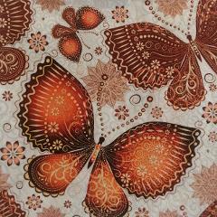 tovaglioli per decoupage farfalle arti e grafica busta da 2 pezzi 33x33 cm