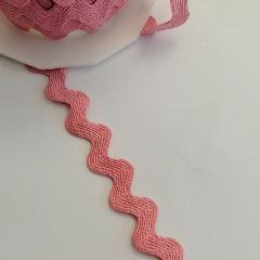bordura zig zag rosa francese stafil 16 mm x 1 metro