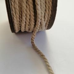 cordino cotone riciclato colore corda nastri di mirta  5mm x1 mt