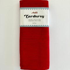 Corduroy Rosso - Velluto a Costine Stafil 48 x 70 cm