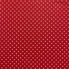 Pannolenci rosso con pois bianchi Stafil 90 x 50cm