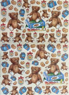 Carta Classic - Teddy Bear 2 (sc2) Stamperia 50x70 cm