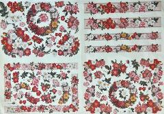 Carta Classic - Fiori rossi (sc2) Craftitalia 50x70 cm