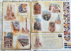 Carta velo - Barcelona - Travel Journal SC3 TODO Paper Soft 50x70 cm