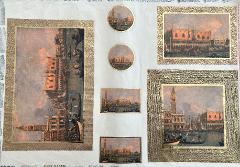 Carta velo - Canaletto - Veduta di Palazzo Ducale a Venezia (SC3) TODO Paper Soft 50x70 cm