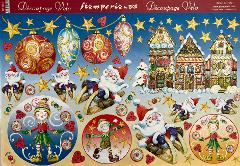Carta velo - Babbo Natale (SC2) Stamperia 31 x 48 cm