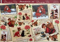 Carta velo - Christmas Wishes (SC2) Stamperia 31 x 48 cm