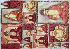 Carta Classic - Buddha (SC1) Stamperia 50 x 70 cm