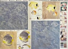 Carta velo - Vita Sott'acqua (SC1) TODO Paper Soft 50 x 70 cm