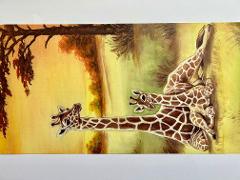 Carta 3D per Découpage - Giraffe Stamperia 48 cm x 25 cm
