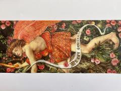 Carta di riso per decoupage - Angel  Merry Christmas (SC1) Stamperia 60 x 24 cm