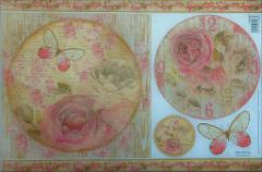 Carta riso rosa stamperia 1 foglio 33x48 (cm)