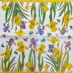 Tovagliolo in carta riso - Iris Stamperia 50 x 50 cm