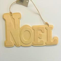sagoma in legno  Noel stamperia 14 x 20 cm spessore 3mm