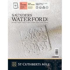 Blocco acquerello Saunders Waterford st cuthberts mill Grana Satinata 310 x 410 mm