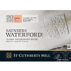 Blocco acquerello Saunders Waterford st cuthberts mill Grana Satinata 360 x 260 mm