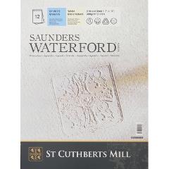 Blocco acquerello Saunders Waterford st cuthberts mill Grana Satinata 310 x 410 mm