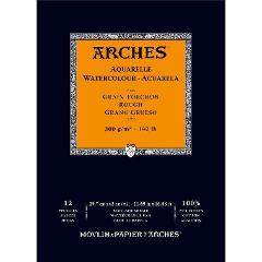 Blocco acquerello Arches Movlin a Papier j'Arches Grana Grossa 29,7 x 42 cm