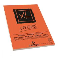 Sketch XL CROQUIS collato dal lato corto Canson formato A 3 29,7x42cm  90g/mq