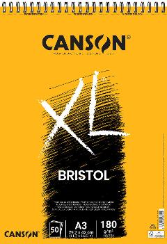 Blocco di carta bristol Canson A3  29,7 |x 42 50 Fogli | 180 g/m2