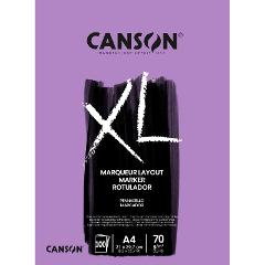 blocco xl marker Canson formato A 4 21x29,7cm  70g/mq