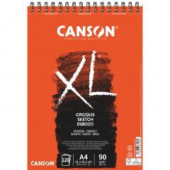 Sketch book XL spiralato lato corto Canson A4 21 x 29,7 cm | 90g/m2 | 120 fogli