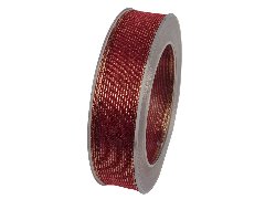 nastro rosso e oro Goldina 0.25mm x 1 mt