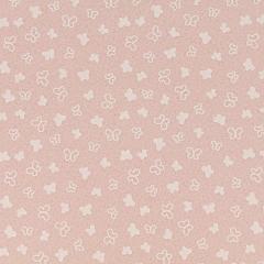 Pannolenci rosa con farfalle bianche H 90cm x 50cm arti e grafica tessuto