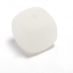 Cubo in resina bianco satinato piccolo Stafil 15 x 15 mm  busta da 1pezzo