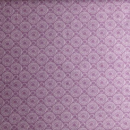 Tessuto americano lilla e bianco arti e grafica 110x30cm