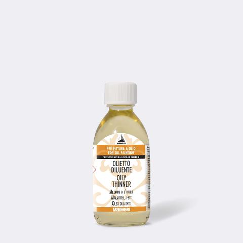 olietto diluente maimeri bottiglia in vetro da 250 ml