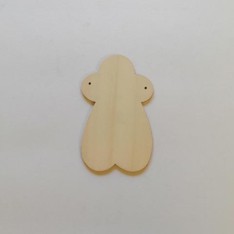 sagoma in legno Gingerbread to do 15x9,5cm